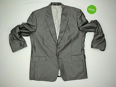 jeansy bez elastanu: Marynarka dla mężczyzn, rozmiar 3XL — 2