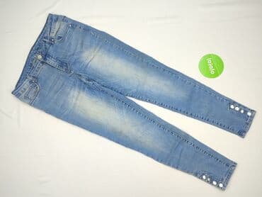 raw blue jeans: Jeansy damskie, L — 2