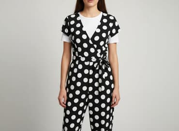 pepco koszulki w kropki: Tu, Kombinezon damski, L w lalafo.pl — 7 pepco koszulki w kropki: Tu, Kombinezon damski, L — 7