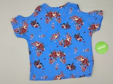 zwiewna bluzki w kwiaty: Bluzka damska, rozmiar S — 3