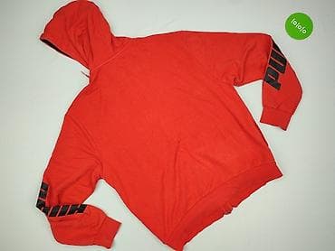 czerwona bluza pull bear: Puma, Bluza z kapturem dla mężczyzn, rozmiar M — 3