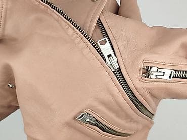 bomberka off white: AllSaints, Kurtka skórzana damska, rozmiar M — 6