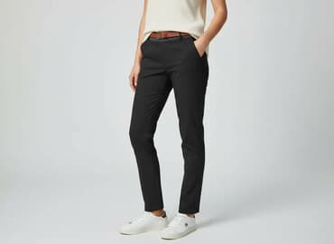 sklep reserved spodnie damskie: Reserved, Spodnie materiałowe damskie, rozmiar S — 8