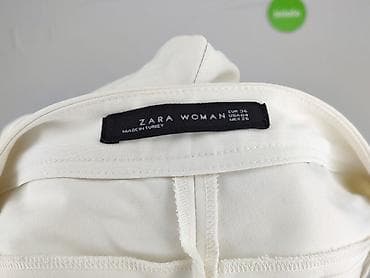 mango spodnie dzwony: Zara, Spodnie materiałowe damskie, rozmiar S — 4