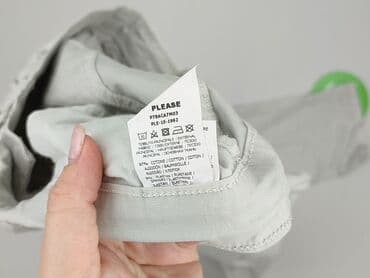 spodnie dresowe new balance: PLEASE, Spodnie materiałowe damskie, rozmiar S — 5