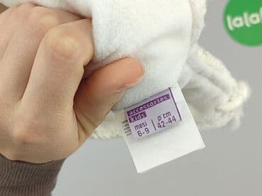 stradivarius spodnie biale: Czapeczka, 6-9 miesięcy, stan - Idealny — 4