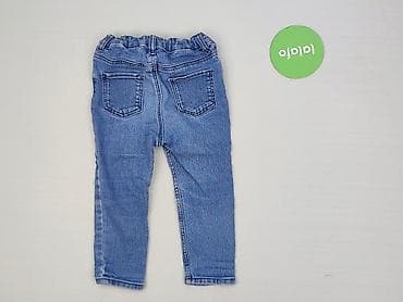 dżinsy hm: Spodnie jeansowe, H&M, 12-18 miesięcy, stan - Bardzo dobry — 3