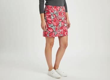 długie czerwone spódnice: QUIOSQUE, Spódnica damska, rozmiar L — 1