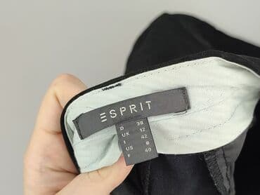 spodnie wrangler czarne: Esprit, Spodnie materiałowe damskie, rozmiar L — 4
