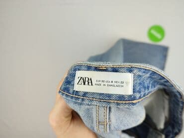 zara spodnie z szerokimi nogawkami: Zara, Jeansy damskie, rozmiar 2XS — 6