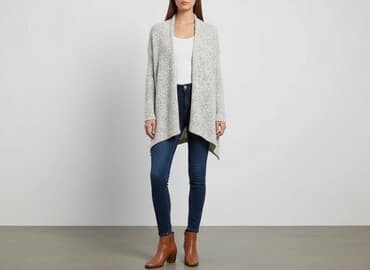 buty zimowe na szeroką stopę: BYoung, Kardigan damski, rozmiar One size — 7