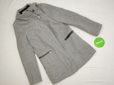 kurtka z owczej wełny: Bershka, Płaszcz damski, S — 2