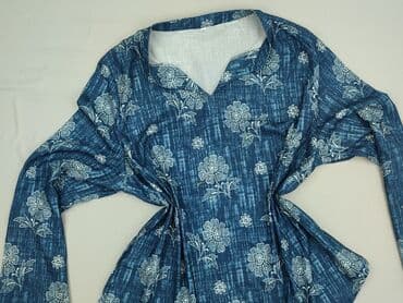 niebieska satynowa sukienka zara: Women's blouse, size 2XL (EU 44) — 1