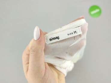 sinsay sukienka azurowa biala: Sinsay, Bluzka damska, M — 4