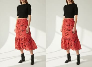 stroje kąpielowe dwuczęściowe ze spódniczką: Spódnica damska, rozmiar S — 5