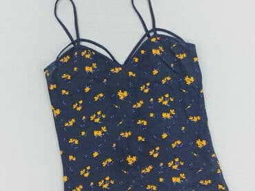 niebieska satynowa sukienka zara: Terranova, Bluzka damska, rozmiar S — 1