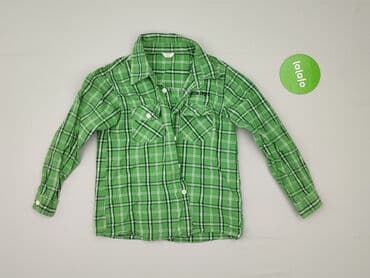 pako lorente koszule wyprzedaż: Shirt 7 years, condition - Very good, pattern - Cell, color - Green — 2