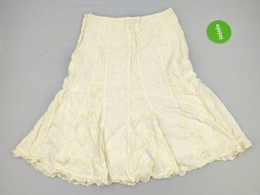żółta plisowane spódnice: Spódnica damska, M — 3