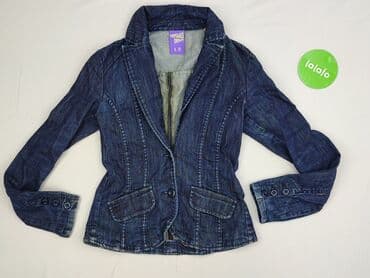 kurtka jeansowa z futerkiem bershka: Bershka, Kurtka jeansowa damska, rozmiar L — 4