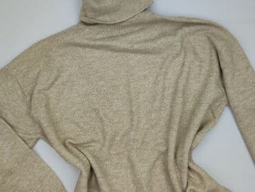 golf bezowy h m: H&M, Golf damski, rozmiar L — 1