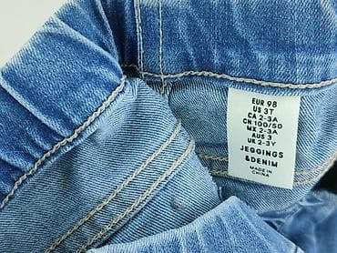 spodniczki hm: Spodnie jeansowe, H&M, 2-3 lat, 98, stan - Bardzo dobry — 4