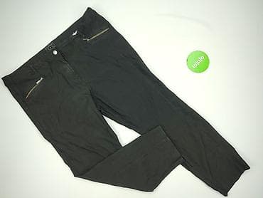 Women's Clothing: Canda, Material trousers for women, size XL — 2