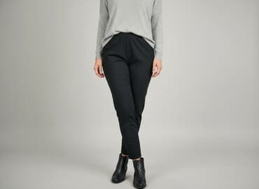 kuloty damskie jeansy: 157, Spodnie materiałowe damskie, rozmiar XL — 8