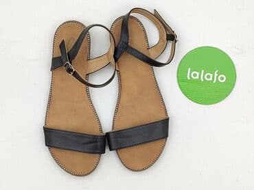 czarne sandałki ccc: Sandały damskie, rozmiar 40 — 2