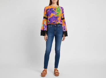 kimono kurtka: Asos, Tunika damska, rozmiar M — 8