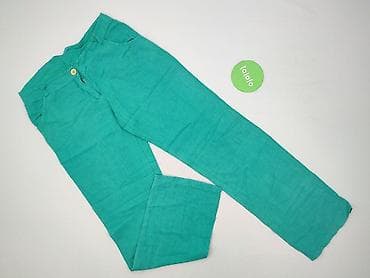 czarne cargo pull and bear: Spodnie materiałowe damskie, rozmiar M — 2