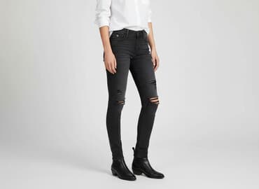 buty zimowe lv: H&M, Jeansy damskie, rozmiar L — 7