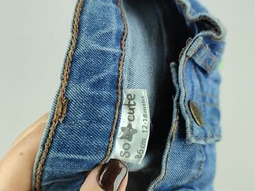 spodnie w gwiazdki bershka: Spodnie jeansowe, So cute, 12-18 miesięcy, stan - Bardzo dobry — 4