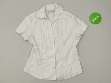 orsay, koszula damska, rozmiar s stan: używany rozmiar: s kolor: biały wady: wymaga czyszczenia dodatkowe informacje: należy pamiętać, że pomiary są wykonywane przez program, błąd może wynosić do 2 cm sposób dopasowa: Linear, Women`s shirt, size S — 2