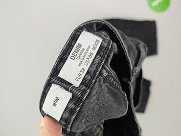 mango straight jeans: Bershka, Jeansy damskie, rozmiar M — 4