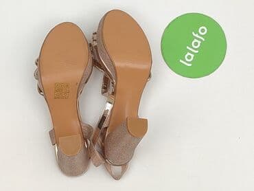 jakie buty do srebrnej sukienki: Sandały damskie, 37 — 5