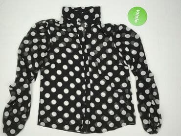 czarne bluzki w biale grochy: By very, Bluzka damska, M — 2