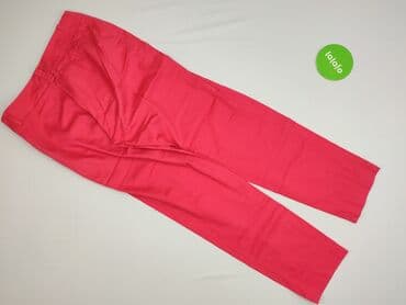 bluzka do różowych spodni: Material trousers for women — 3