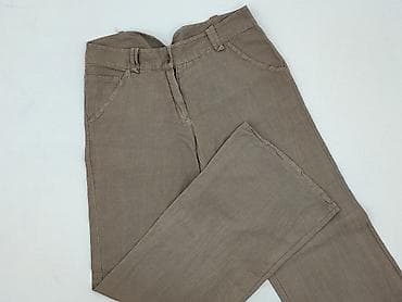Material trousers for women, size M