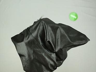 pluszowe leginsy: Legginsy Ze skóry ekologicznej damskie, rozmiar M — 5