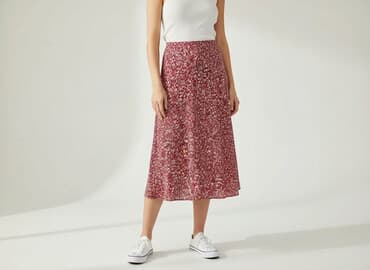 długie czerwone spódnice: Spódnica damska, rozmiar S — 1