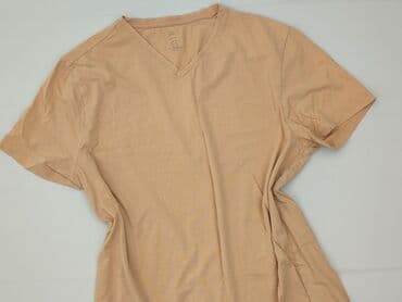 beige t shirty: H&M, T-shirt damski, S — 1