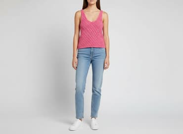 mohito top z roza: Mohito, Top damski, rozmiar S — 1