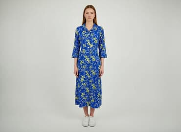 koszule modna kiecka: Sukienka damska, rozmiar L — 1