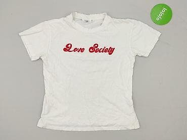 h: GANNI, T-shirt damski, rozmiar M — 2