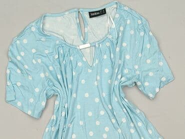reserved sukienka niebieska w groszki: Janina, Bluzka damska, M — 1