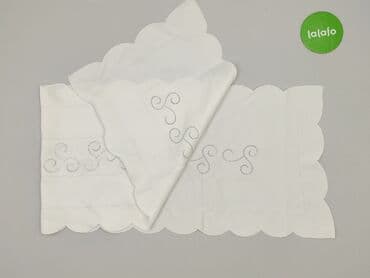 zasłony lidl: Obrus 132 x 35, kolor - Biały, stan - Bardzo dobry — 3