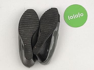 buty na koturnie jasne: Półbuty damskie, rozmiar 37 — 4