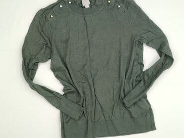 sweter w paski h: H&M, Women`s sweater, size L (EU 40) — 1
