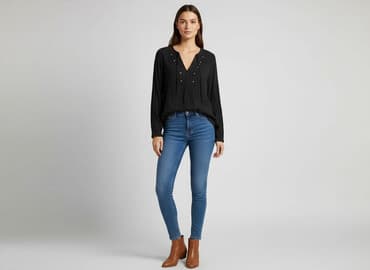 new yorker bluzka z dekoltem: C&A, Bluzka damska, rozmiar M — 7