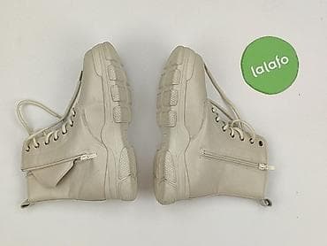 converse na platformie czarne: Botki damskie, rozmiar 38 — 3